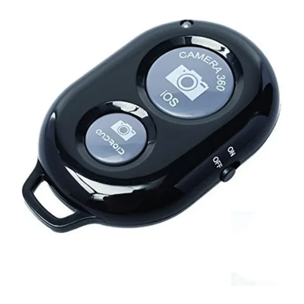 Coverzone Bluetooth Kablosuz Uzaktan Kumanda İOS Android Uyumlu Kamera Deklanşör Düğmesi Remote Shutter