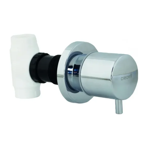 Creavit Aç Kapa Ara Kesme Valfi 3/4"-3/4" Ppr Krom Ms.ac25l