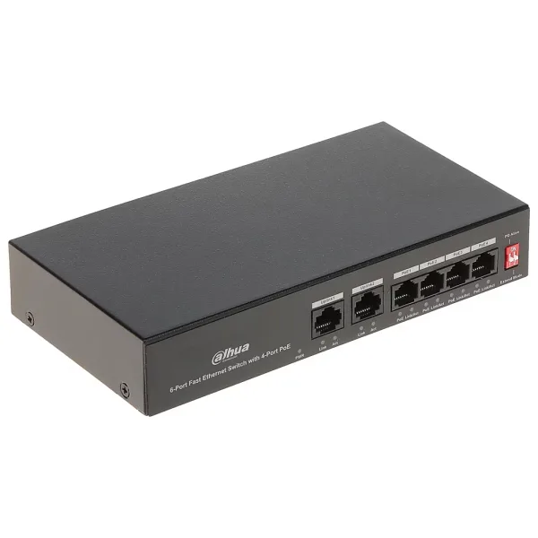 Dahua PFS3006-4ET-36 6 Port 10/100 Mbps Switch