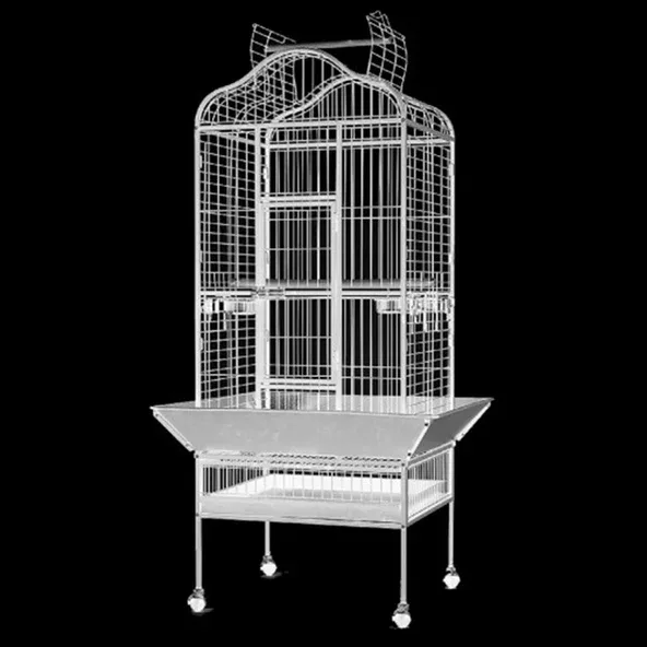 Dayang A14-B Ayaklı 61x56x156 cm Papağan Eğitim Kafesi