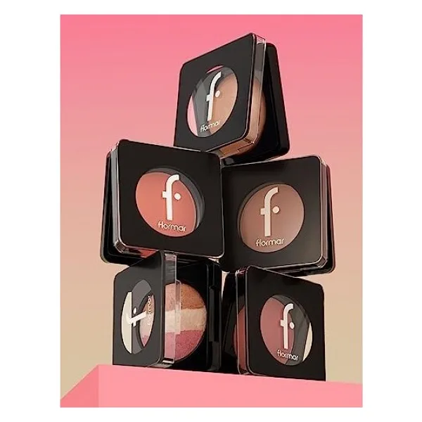 Flormar Baked Blush-On Yüksek Pigmentli & Doğal Işıltılı Allık