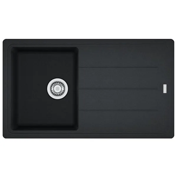 Franke Basis BFG 611-86 Nero Granit Eviye