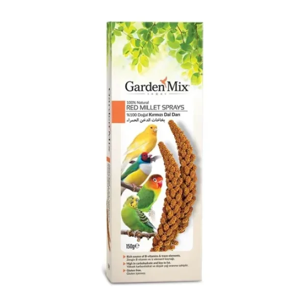 Gardenmix Platin Kırmızı Dal Darı
