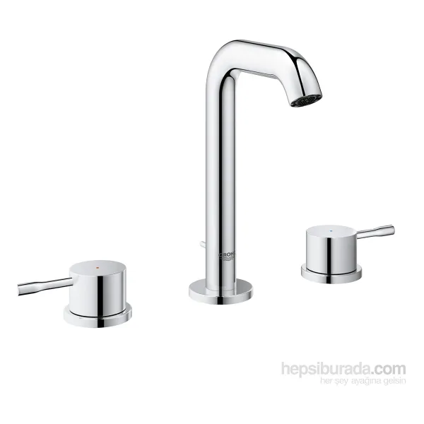 Grohe Essence M 20296001 Krom 3 Delikli Lavabo Bataryası