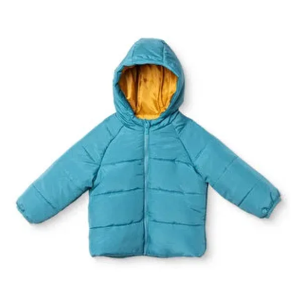 HelloBaby Erkek Bebek Mont Fermuarlı Kapüşonlu Uzun Kol 1-2 Yaş