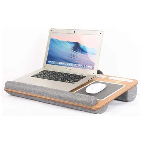 hodbehod Portatif Laptop Sehpası Tablet Bölmeli Yastıklı Notebook Masası