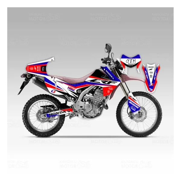 Honda Crf 250 L Hrc Lıne Desing Sticker Set
