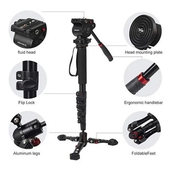 Jieyang JY0518B Monopod