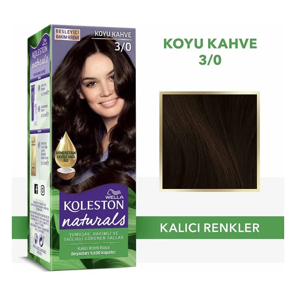 Koleston Naturals 3.0 Koyu Kahve Saç Boyası