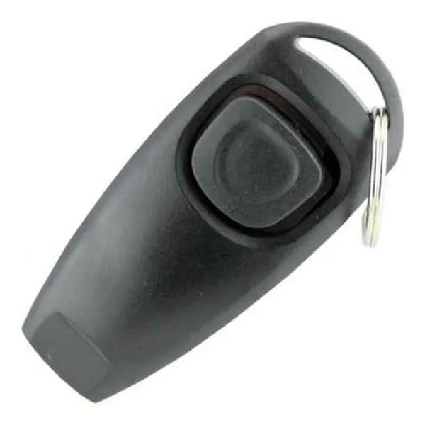 Köpek Eğitimi için Düdüklü Clicker 6 cm. Siyah