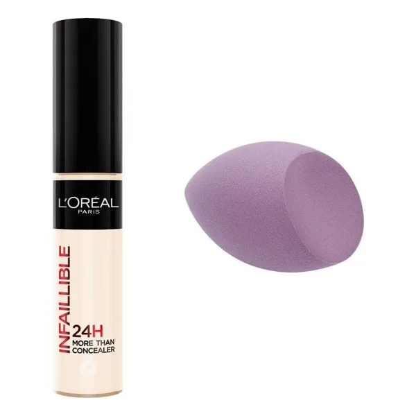 L'Oreal Paris Infaillible 24H Tüm Yüze Uygulanabilir Kapatıcı - 322 Ivory & Hediye Kapatıcı