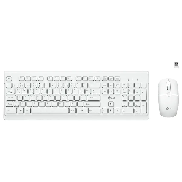 Lenovo Lecoo KW203 Kablosuz Klavye Mouse Seti