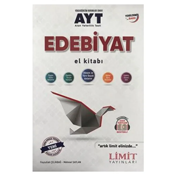 Limit Yayınları AYT Edebiyat El Kitabı