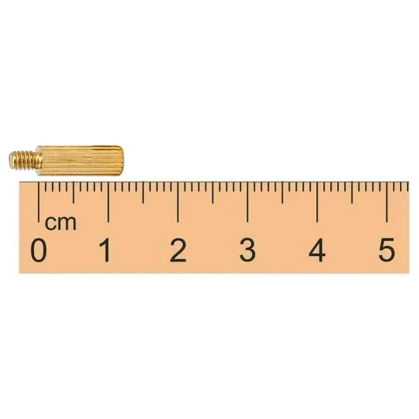 M2 12mm Metal Dişi-Erkek Aralayıcı (Standoff) - Metal Distans