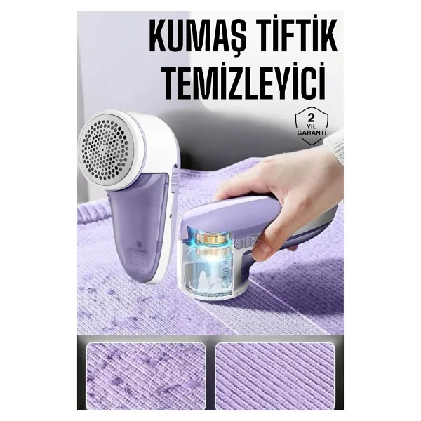 Mestore Tiftik Temizleme Makinesi USB Şarjlı Tüy Toplayıcı Kablosuz