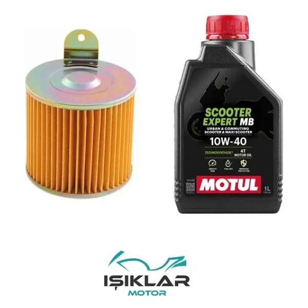 Motolux Ceo 110 125 Motul Yağ Ve Hava Filtre Bakım Seti Bs0016