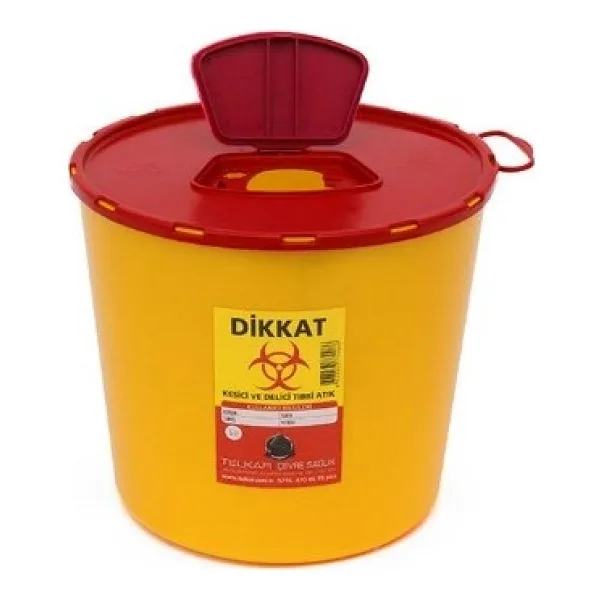 Muhtelif Tıbbi Atık Kovası 5lt - 20 Adet
