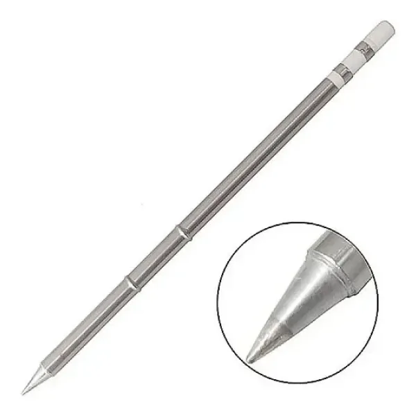 N12-2 ZD-8962 Lehim İstasyonu Yedek Havya Ucu - 0.2 mm Sivri Uç T12 Serisi