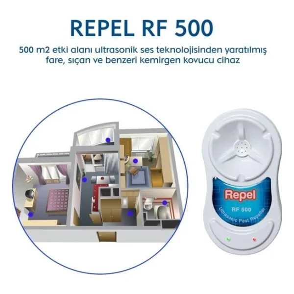 Repel Rf 500 Fare ve Haşere Kovucu