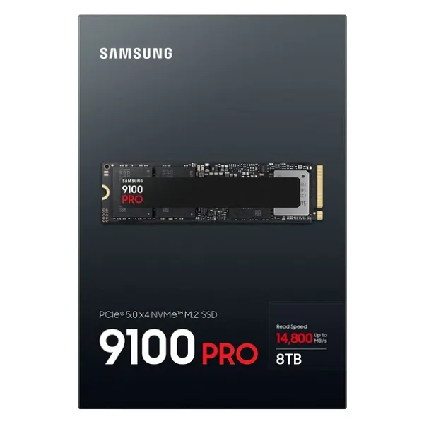 Samsung 9100 PRO MZ-VAP8T0BW PCI-Express 5.0 8 TB M.2 SSD