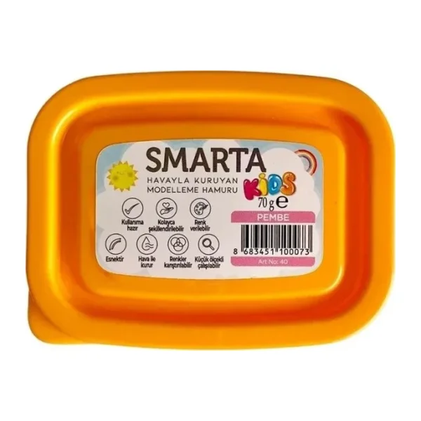 Smarta Kids 70 gr Pembe Modelleme Hamuru