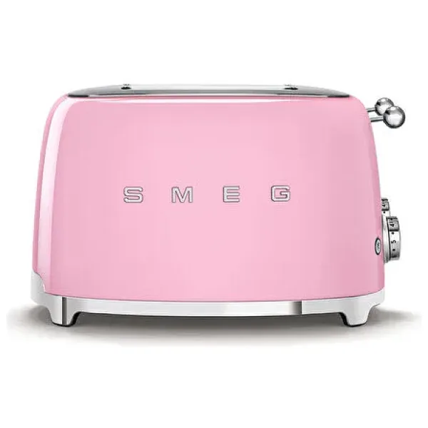 Smeg TSF03PKEU Pembe Ekmek Kızartma Makinesi
