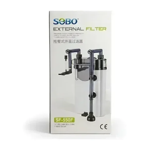 Sobo SF-550F 500 lt/h 7 W Şelale Dış Filtre