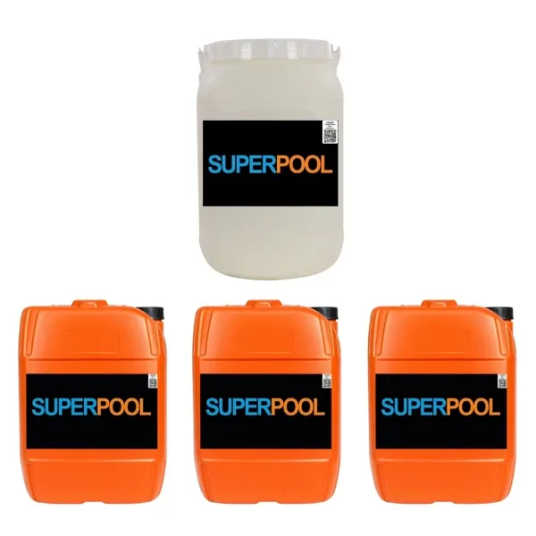 SPP Superpool 4'lü Havuz Bakım Kimyasal Seti 90'lık 25 KG