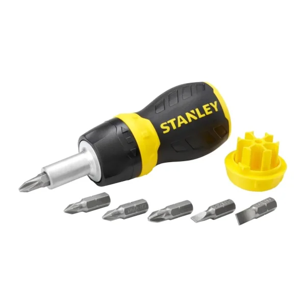 Stanley 0-66-358 Cırcırlı Topaç 6 Parça Set Tornavida