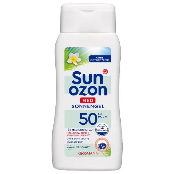 Sun Ozon Med 200 ml 50 Faktör Jel Güneş Kremi