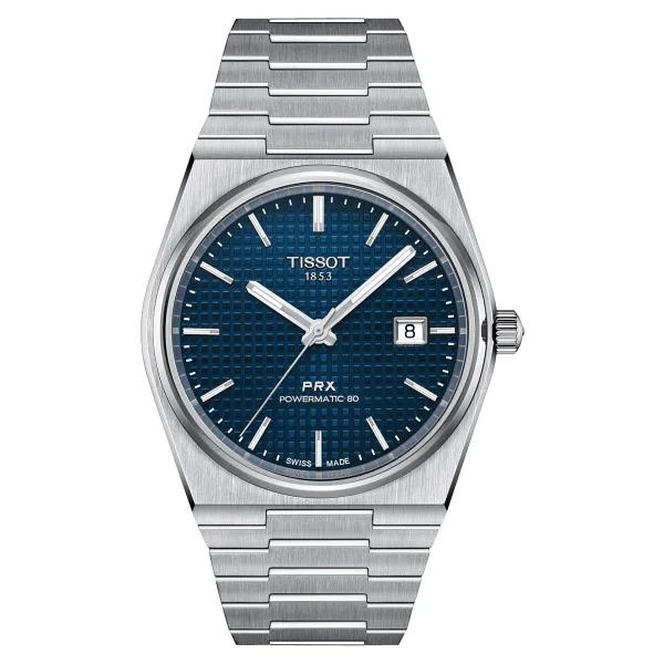 Tissot PRX Powermatic 80 T137.407.11.041.00 Çelik Kordon Mavi Erkek Kol Saati