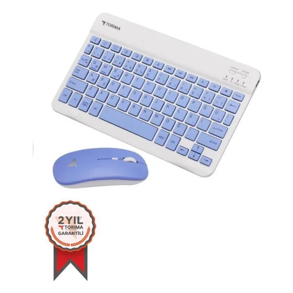 Torima TMK-04 Mor TKL Kablosuz Klavye Mouse Seti