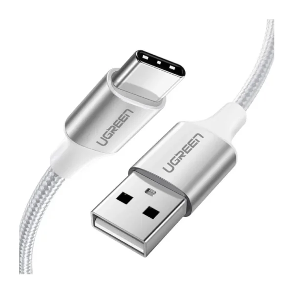 Ugreen 60133 2 m USB to Type-C Hızlı Şarj Kablosu