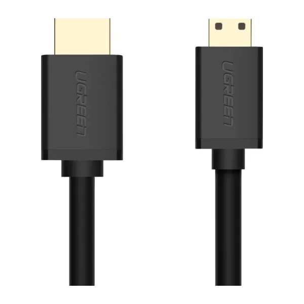 Ugreen Mini HDMI to HDMI 4K 60 Hz v1.4 Ses ve Görüntü Aktarım Kablosu 1.5 Metre