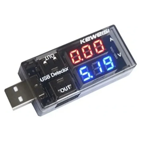 USB Tester Dijital Voltmetre/Ampermetre 3v-7.5v