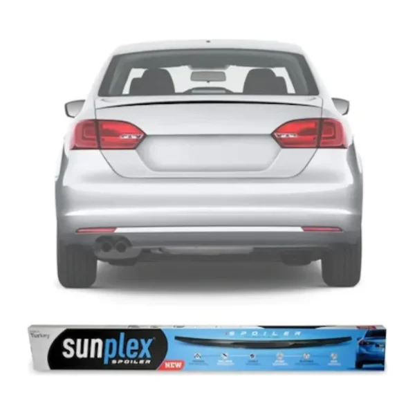 Vw Jetta Spoiler Bagaj Üstü Sunplex Piano Black 2010-2017 Arası