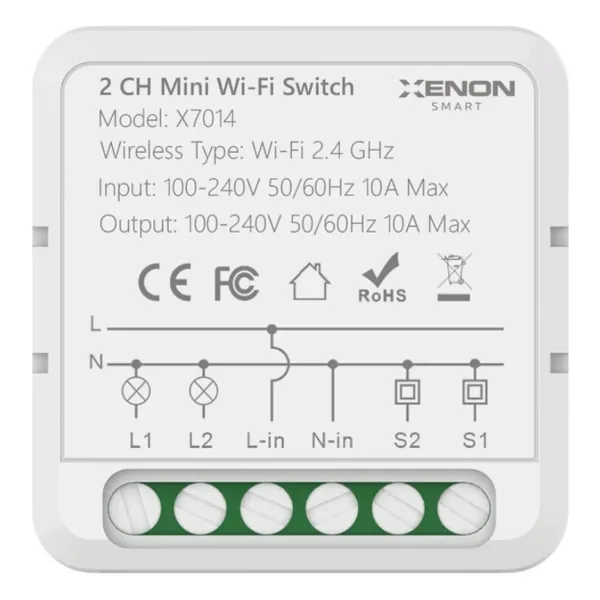 Xenon Smart X7014 Wi-Fi Akıllı röle