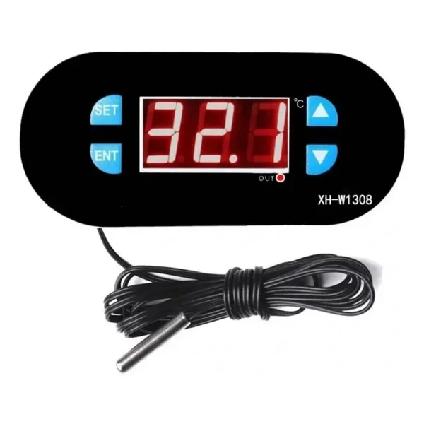 XH-W1308 Röle Çıkışlı Dijital Termostat 220V Sıcaklık Kontrol Cihazı 