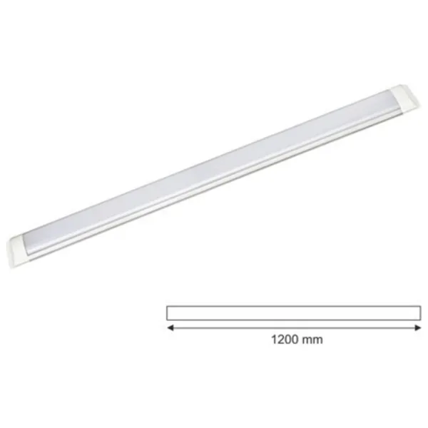 ZMR 6 Adet Beyaz 36 watt 120 cm T5 Led Floresan Yatay Bant Armatür