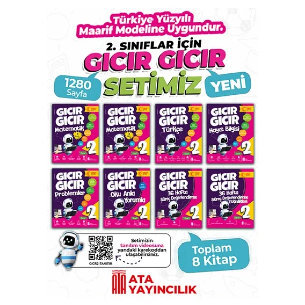 2. Sınıf Gıcır Gıcır 8'li Set