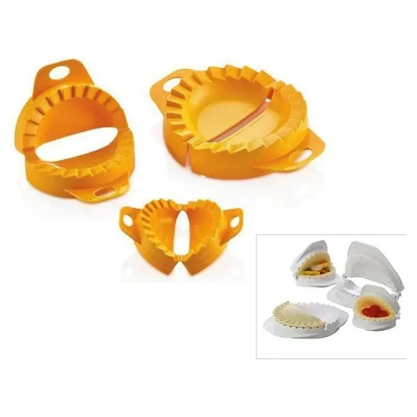 3 Lü Çiğ Börek Kalıbı Ravioli Mold