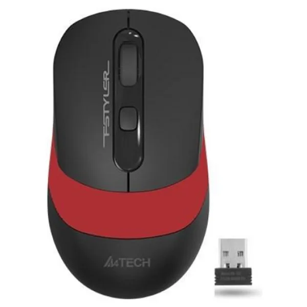 A4 Tech FG10 Kırmızı Optik Kablosuz Mouse