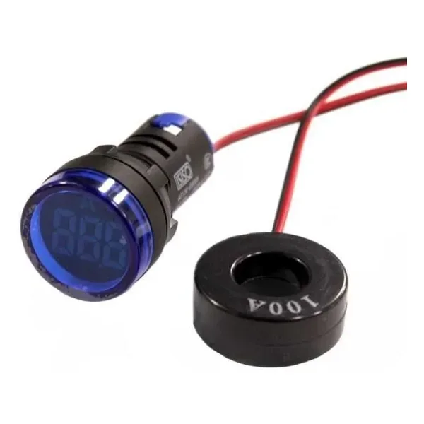 AD136-22DSA-M 100A Ampermetre - Mavi