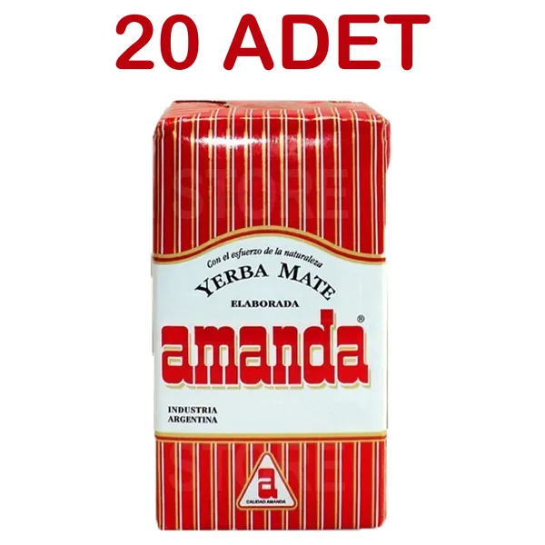 Amanda YERBA MATE 250 GR X 20 Adet "orjınal