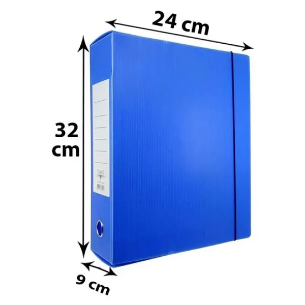 Arşiv ve Proje Kutusu 24x32x9cm Mavi 50'li