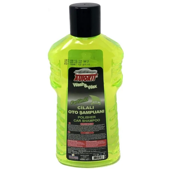 Autokit Cilalı 1 lt Oto Şampuan