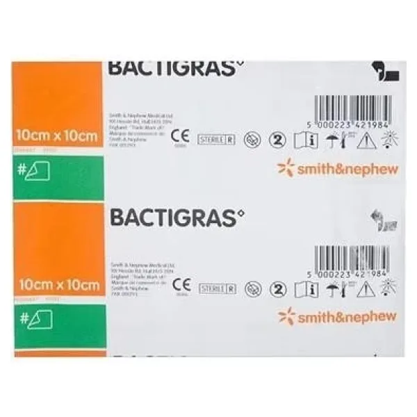 Bactirigas Yara Örtüsü 10Cmx10cm (1Adet)