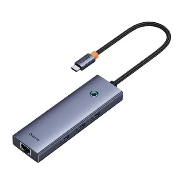 Baseus Flite Series 6-Port Hub (Type-C To Hdmı4k@60hzx1+USB 3.0x) - Uzay Grisi