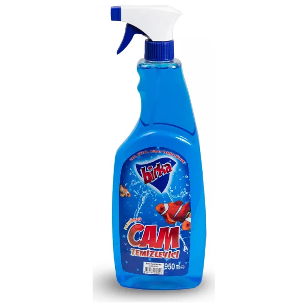 Birka Parfümlü Cam Temizleyici, Trigerli, 15 Adet X 950 ml.