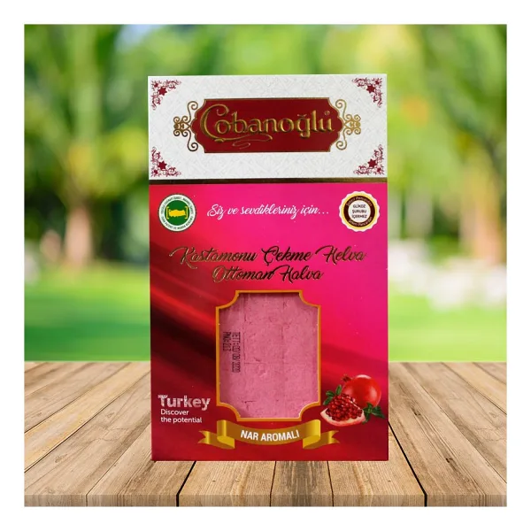 Çobanoğlu Nar Aromalı Çekme Helva 200G - 1 Adet